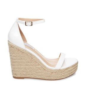 Steve madden patent leather wedge